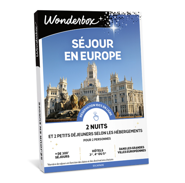 Wonderbox - Séjour en Europe
